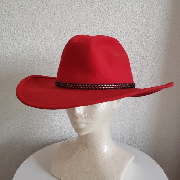 Hat Closet Accessories - Hat Closet Nashville Tennessee Western Hat Red Women’s Wool